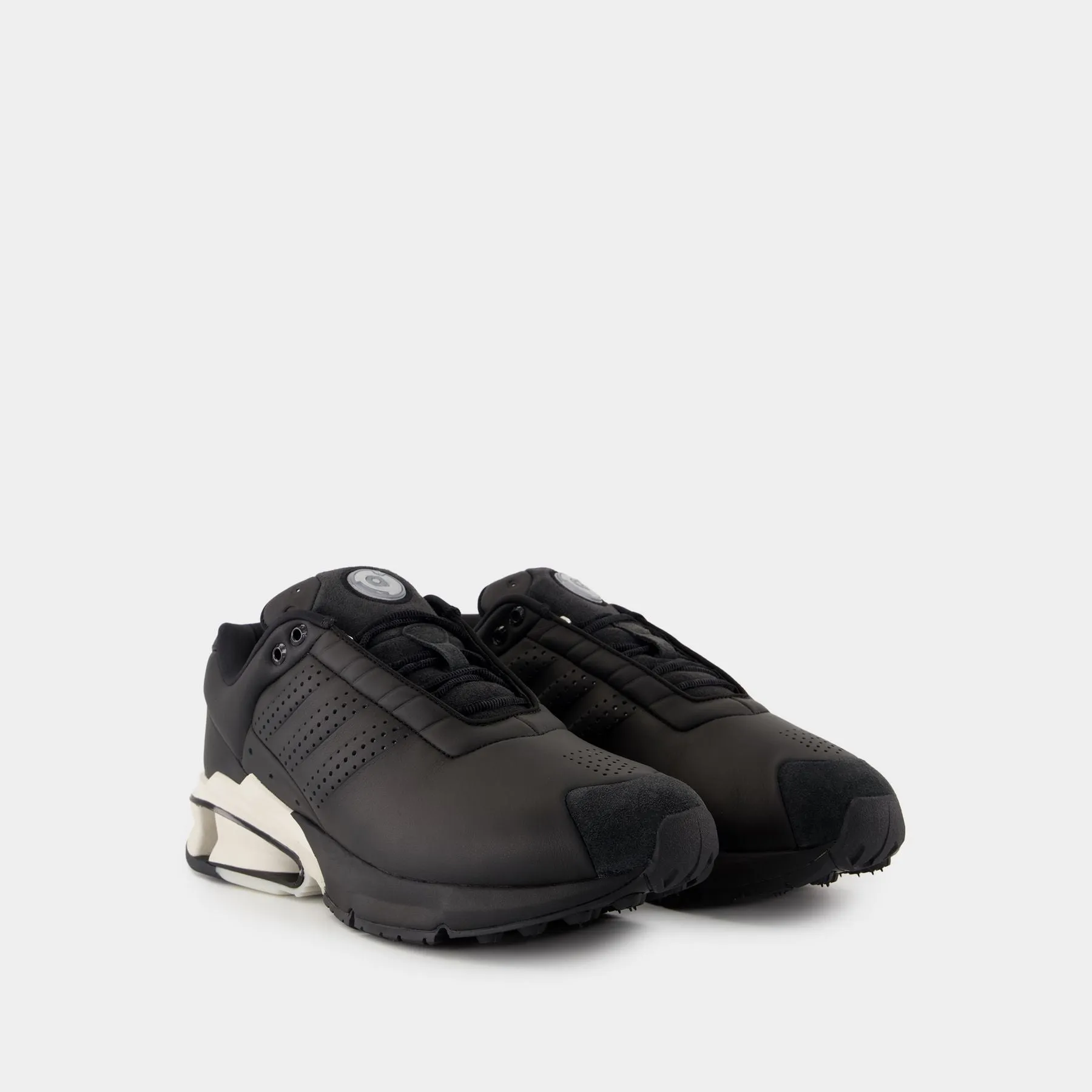 A3 Control Sneakers - Y-3 - Leather - Black