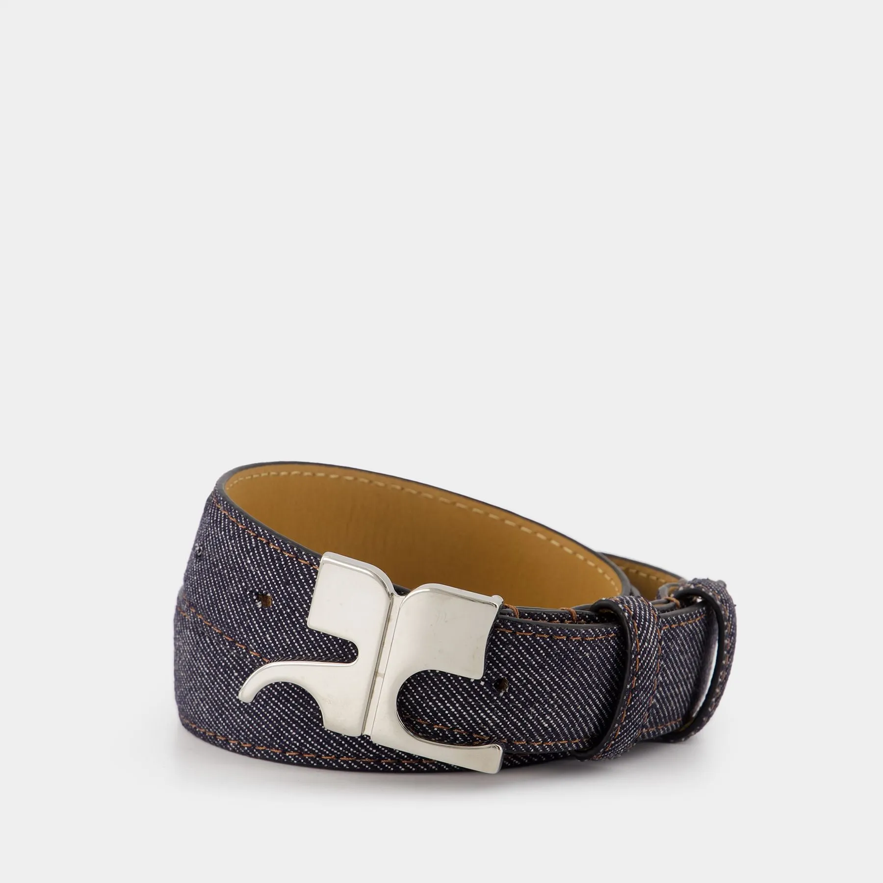 Ac Belt - Courreges - Cotton - Grey