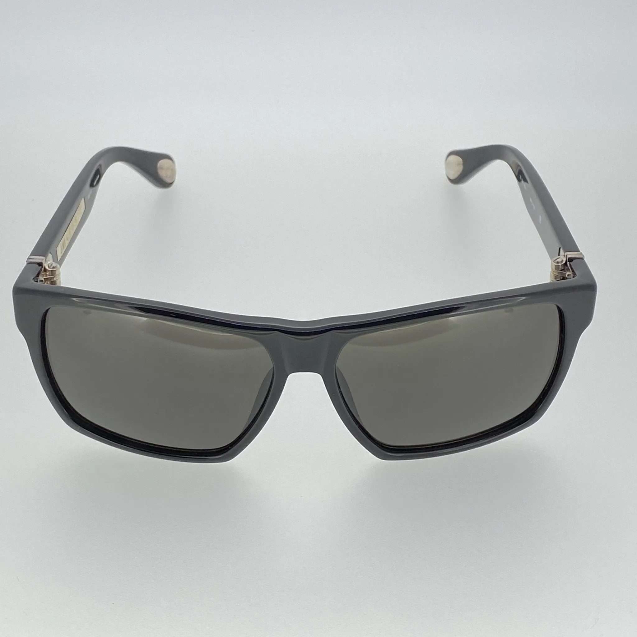 Ann Demeulemeester Men's Sunglasses Angular Black and Grey AD37C1SUN