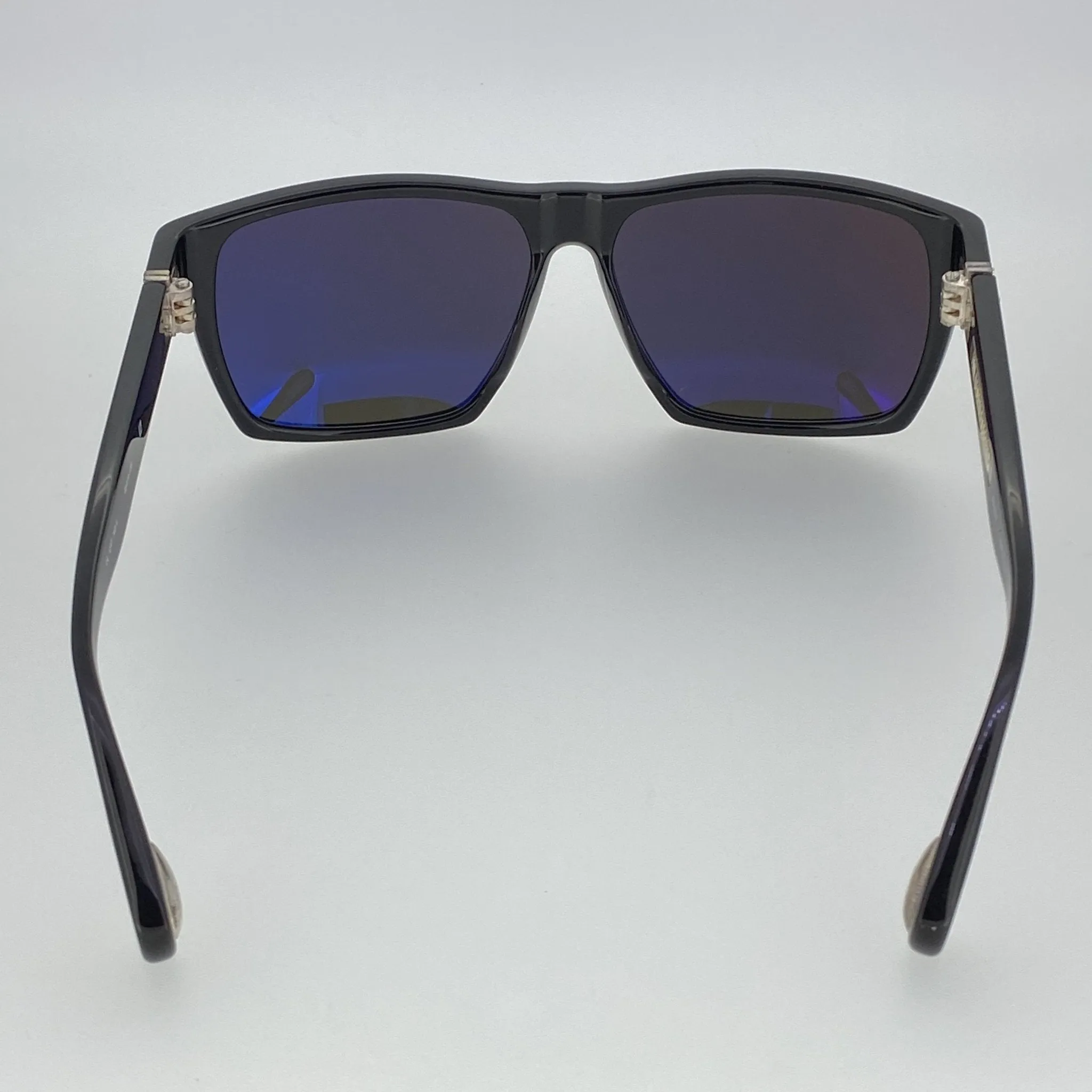 Ann Demeulemeester Men's Sunglasses Angular Black and Grey AD37C1SUN