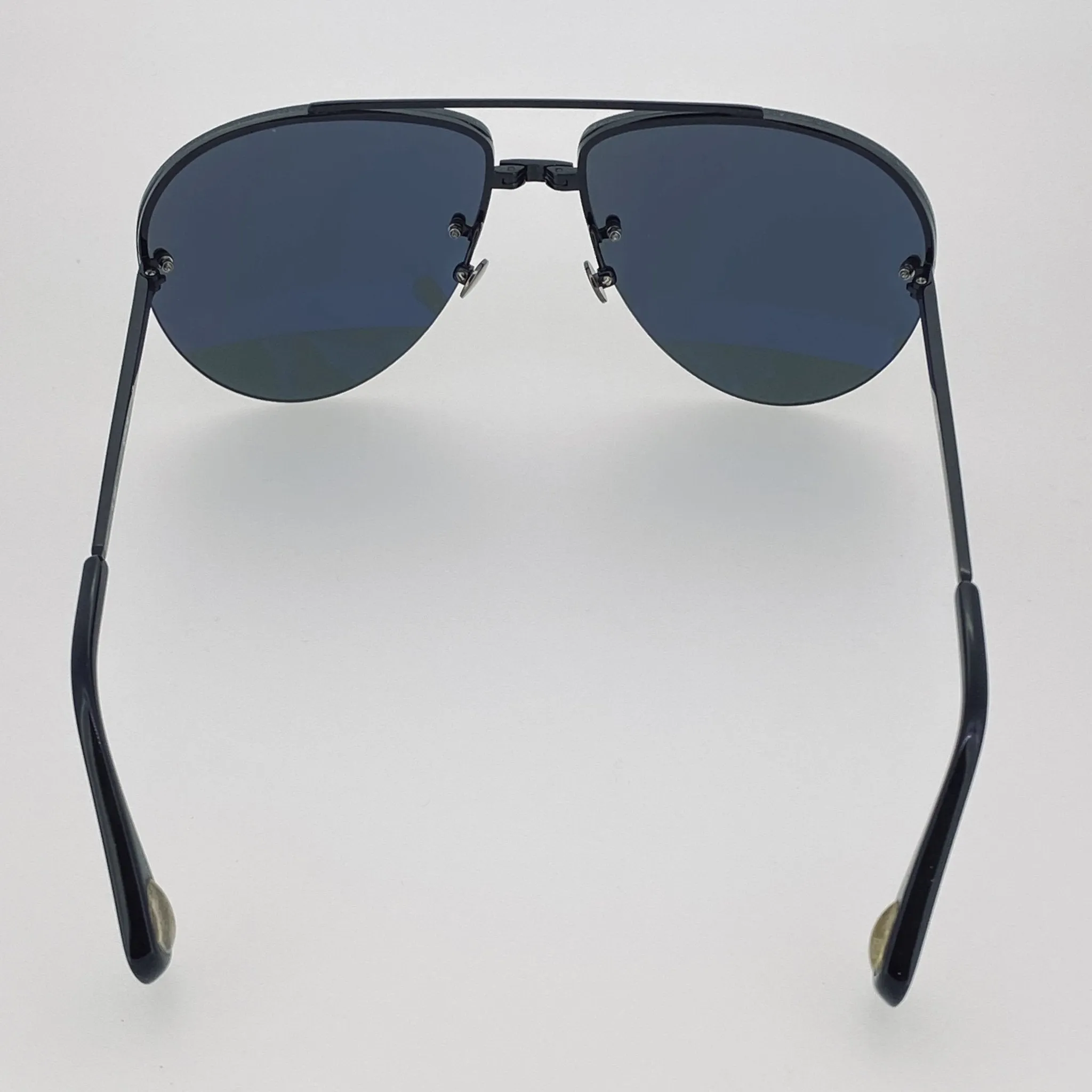 Ann Demeulemeester Men's Sunglasses Black and Grey AD13C4SUN