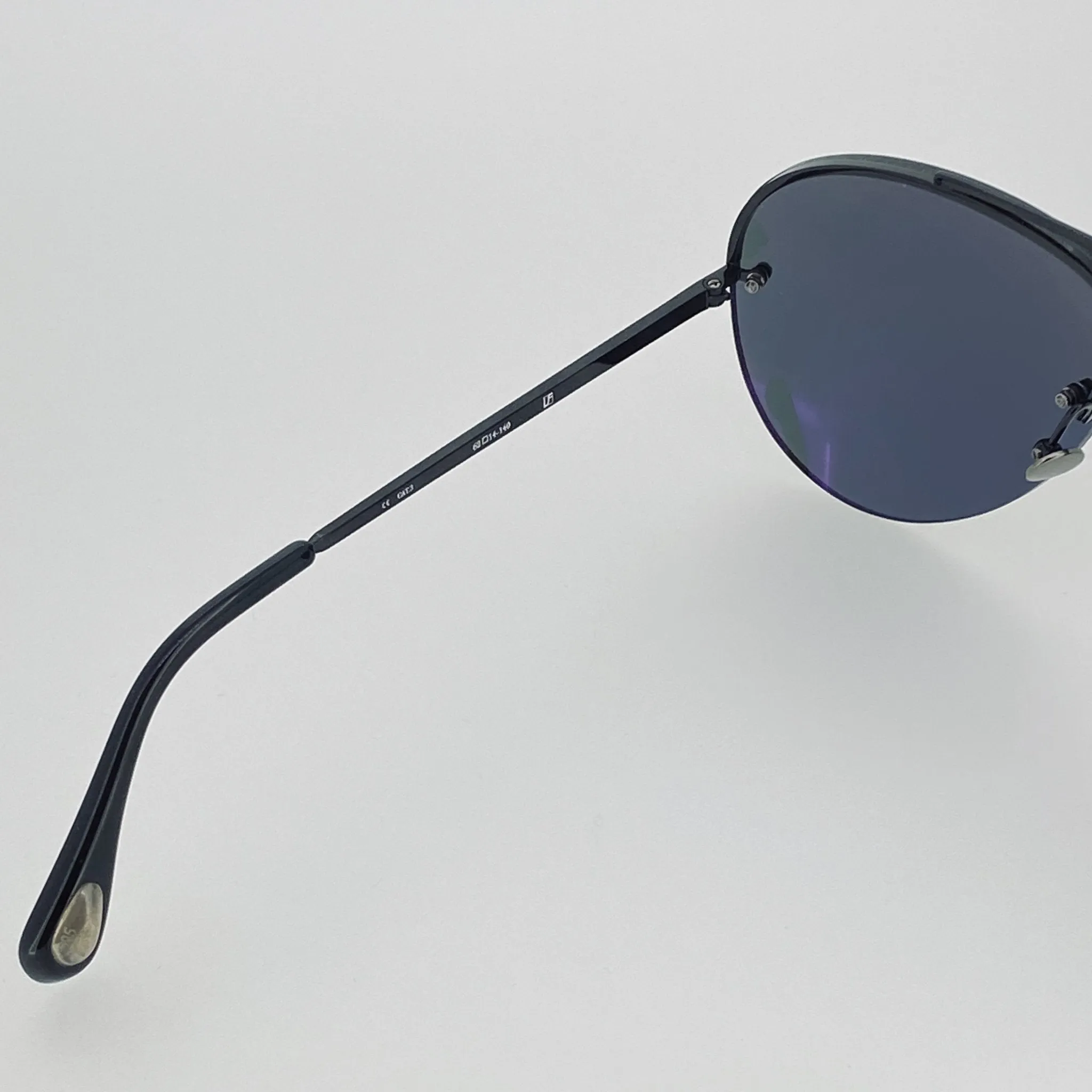 Ann Demeulemeester Men's Sunglasses Black and Grey AD13C4SUN