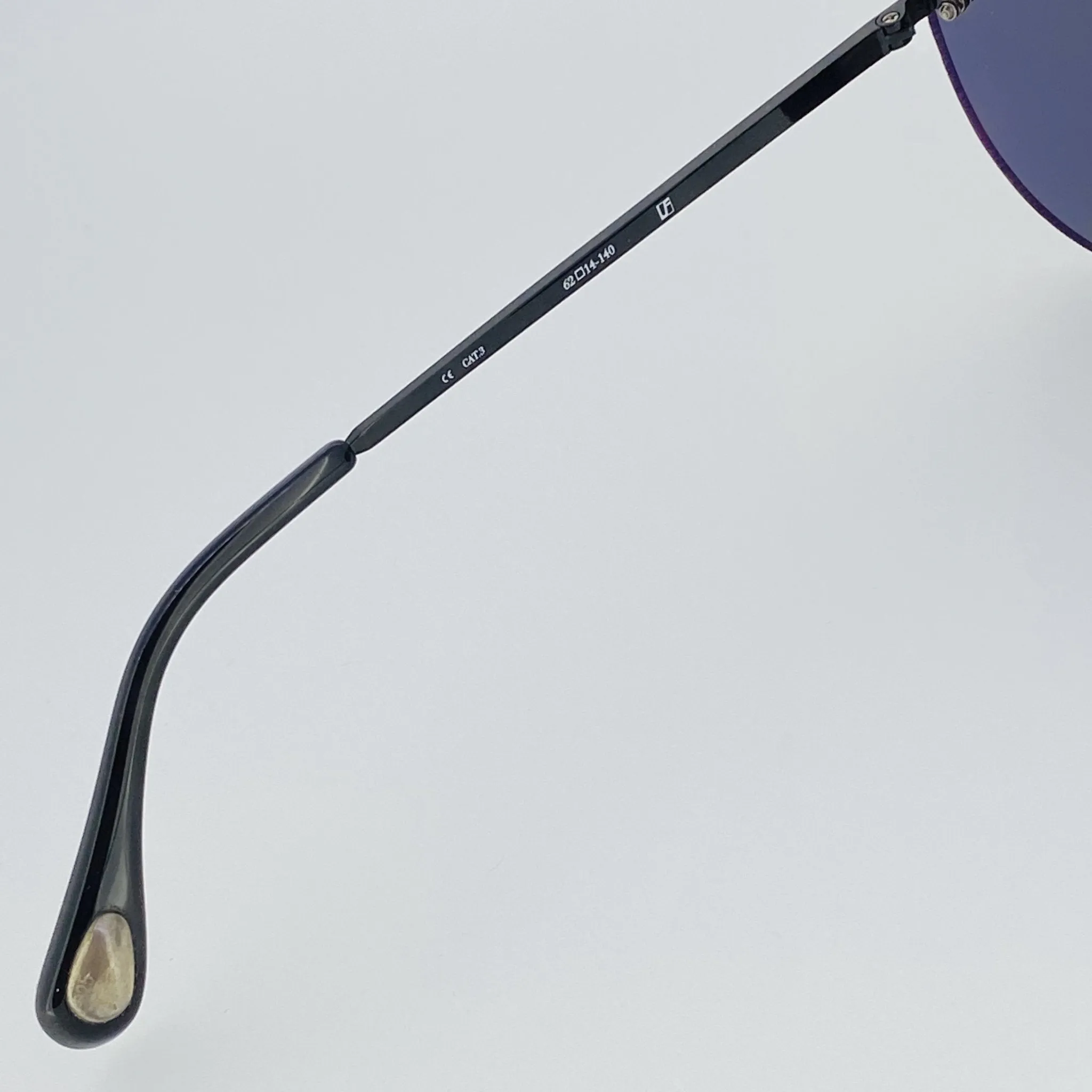 Ann Demeulemeester Men's Sunglasses Black and Grey AD13C4SUN