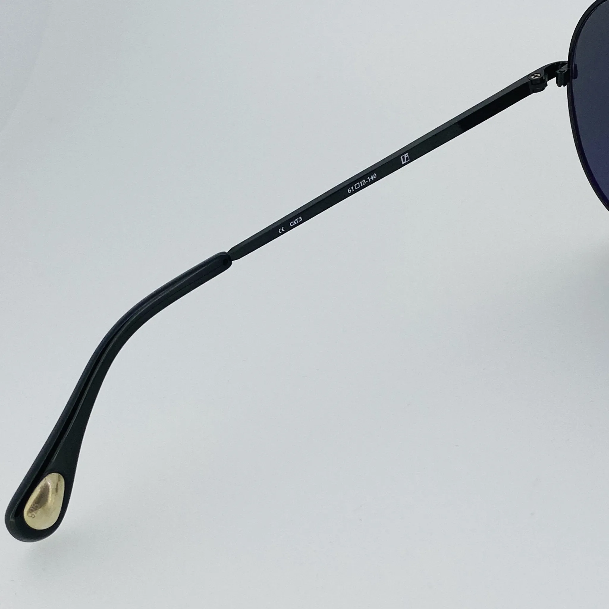 Ann Demeulemeester Men's Sunglasses Black and Grey AD14C4SUN