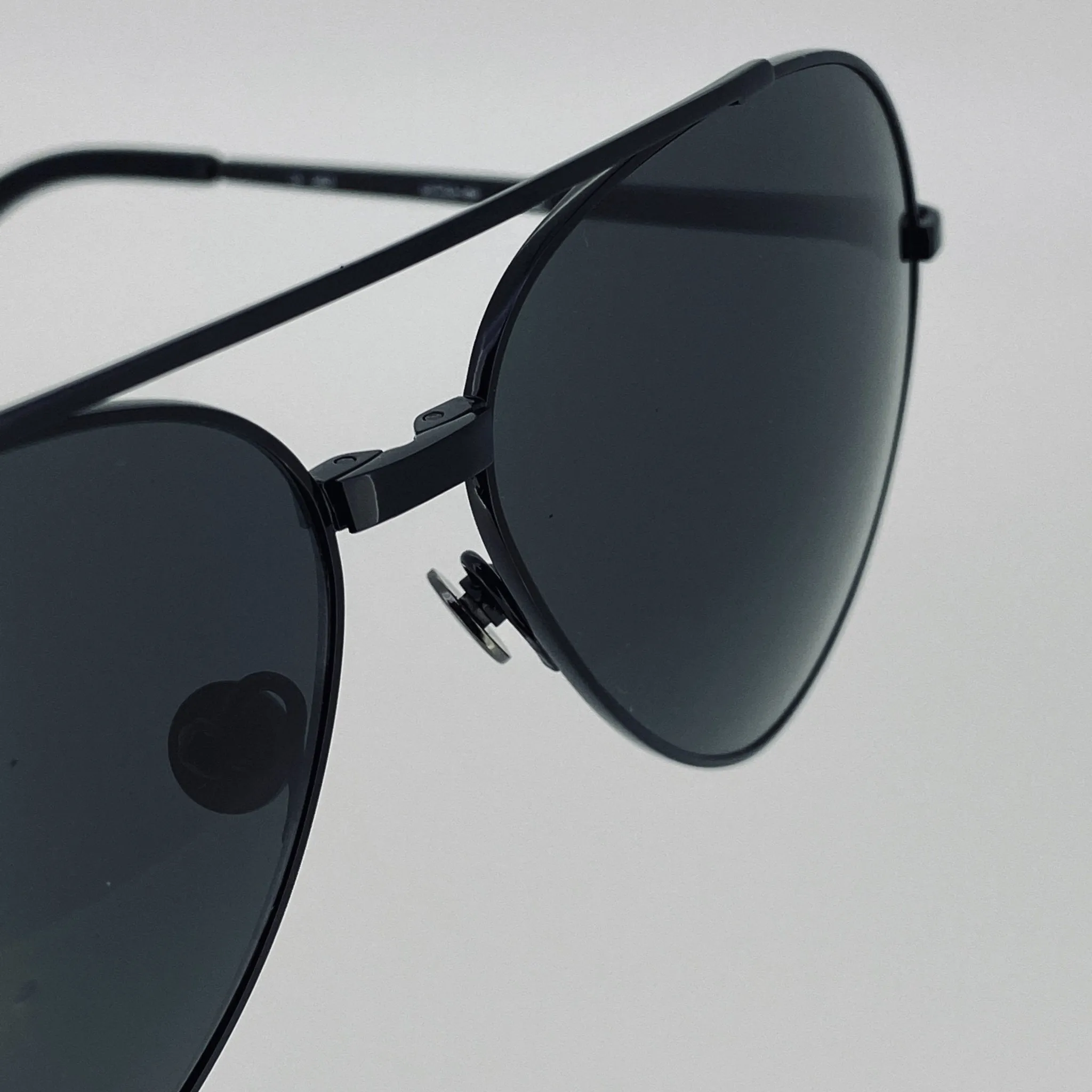 Ann Demeulemeester Men's Sunglasses Black and Grey AD14C4SUN