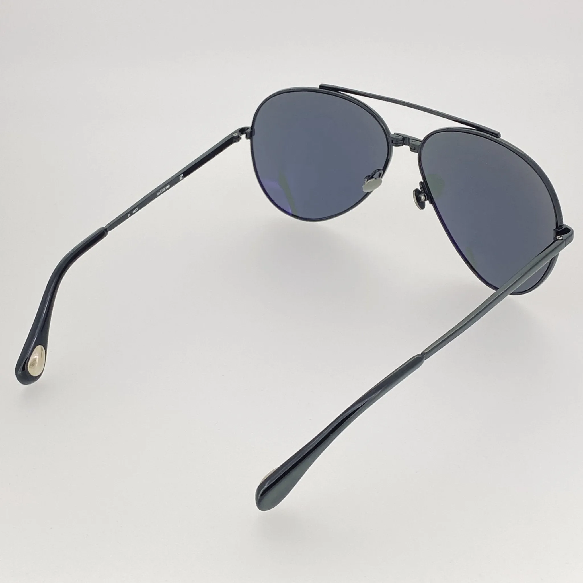 Ann Demeulemeester Men's Sunglasses Black and Grey AD14C4SUN