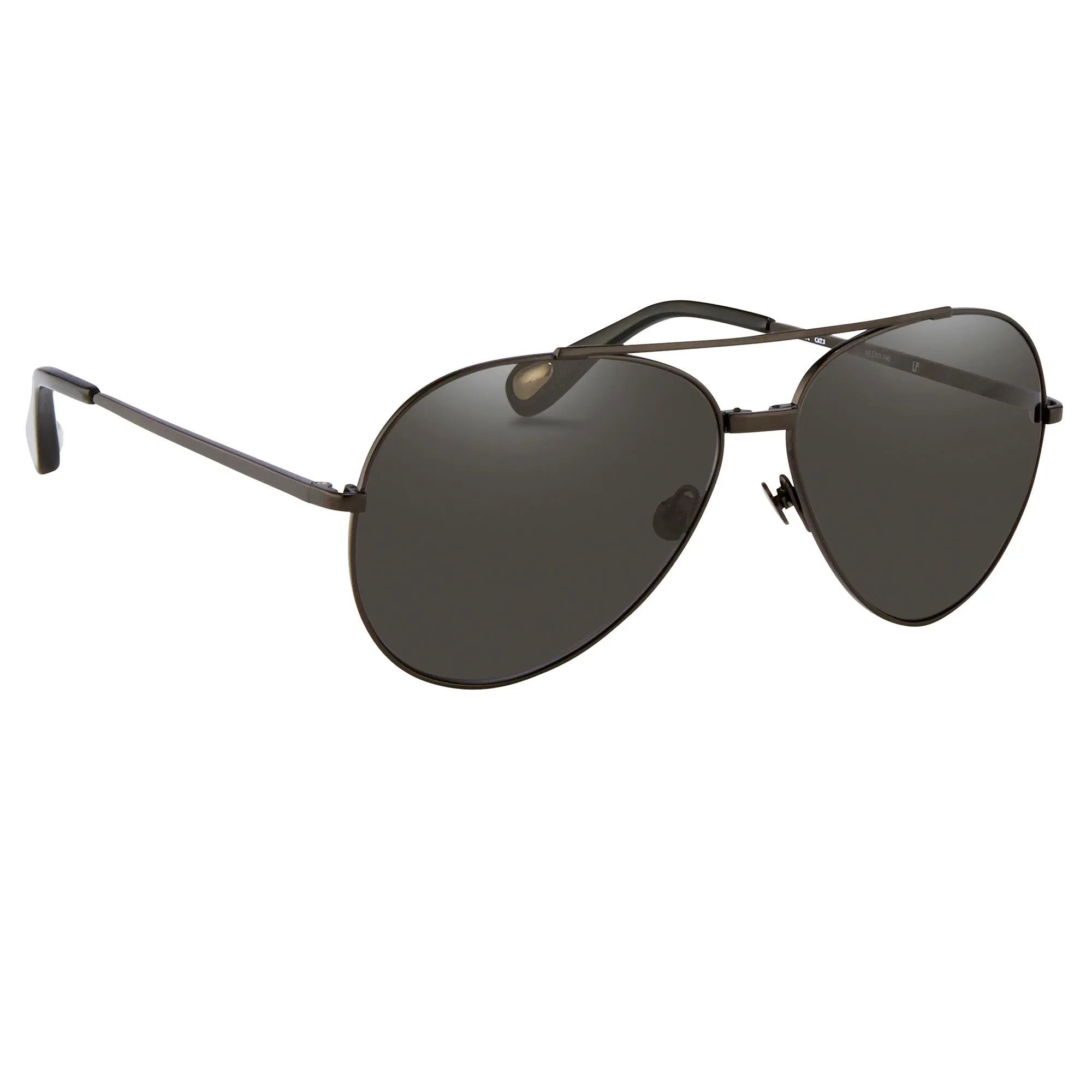Ann Demeulemeester Men's Sunglasses Black and Grey AD14C4SUN