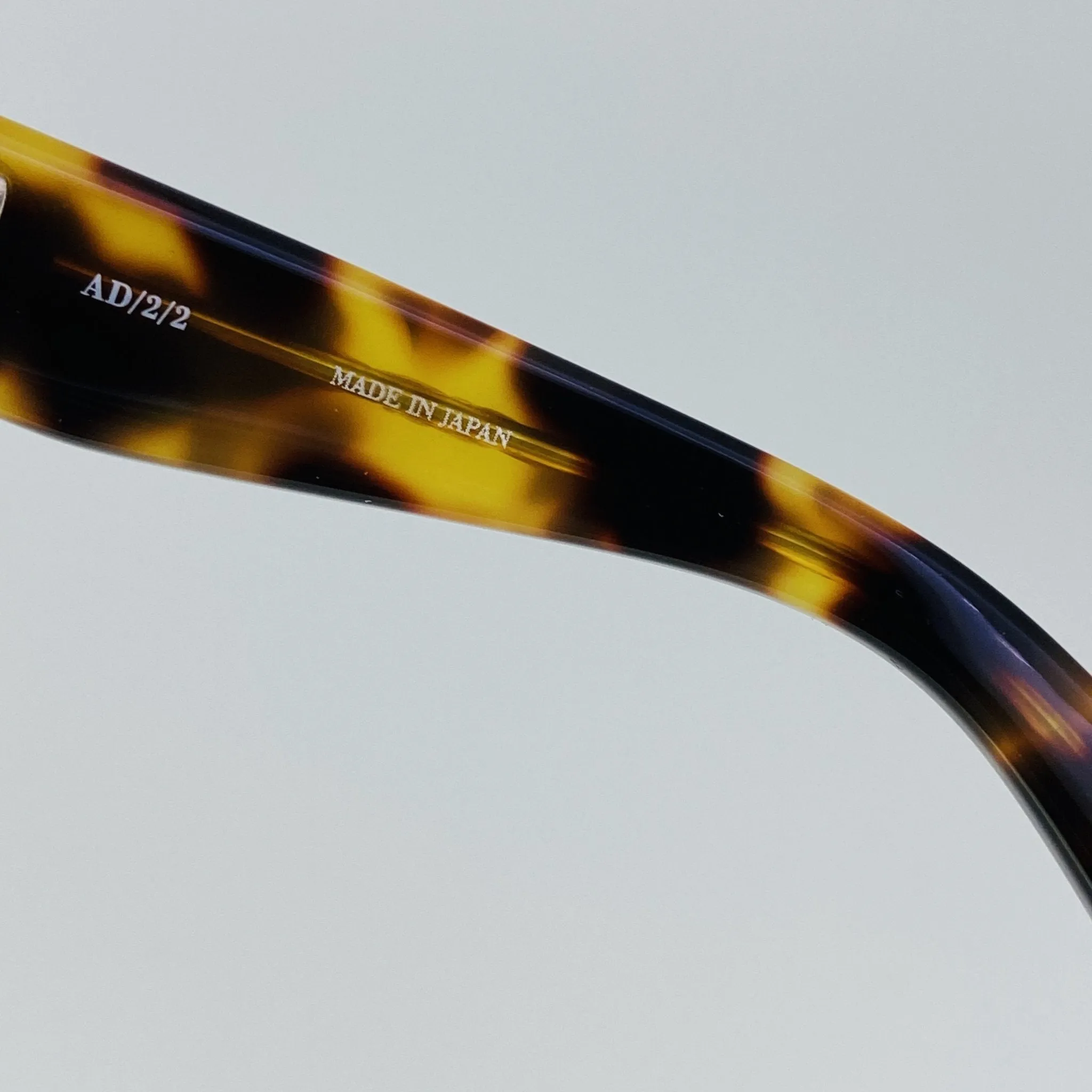 Ann Demeulemeester Men's Sunglasses Flat Top Tortoise and Grey AD2C2SUN