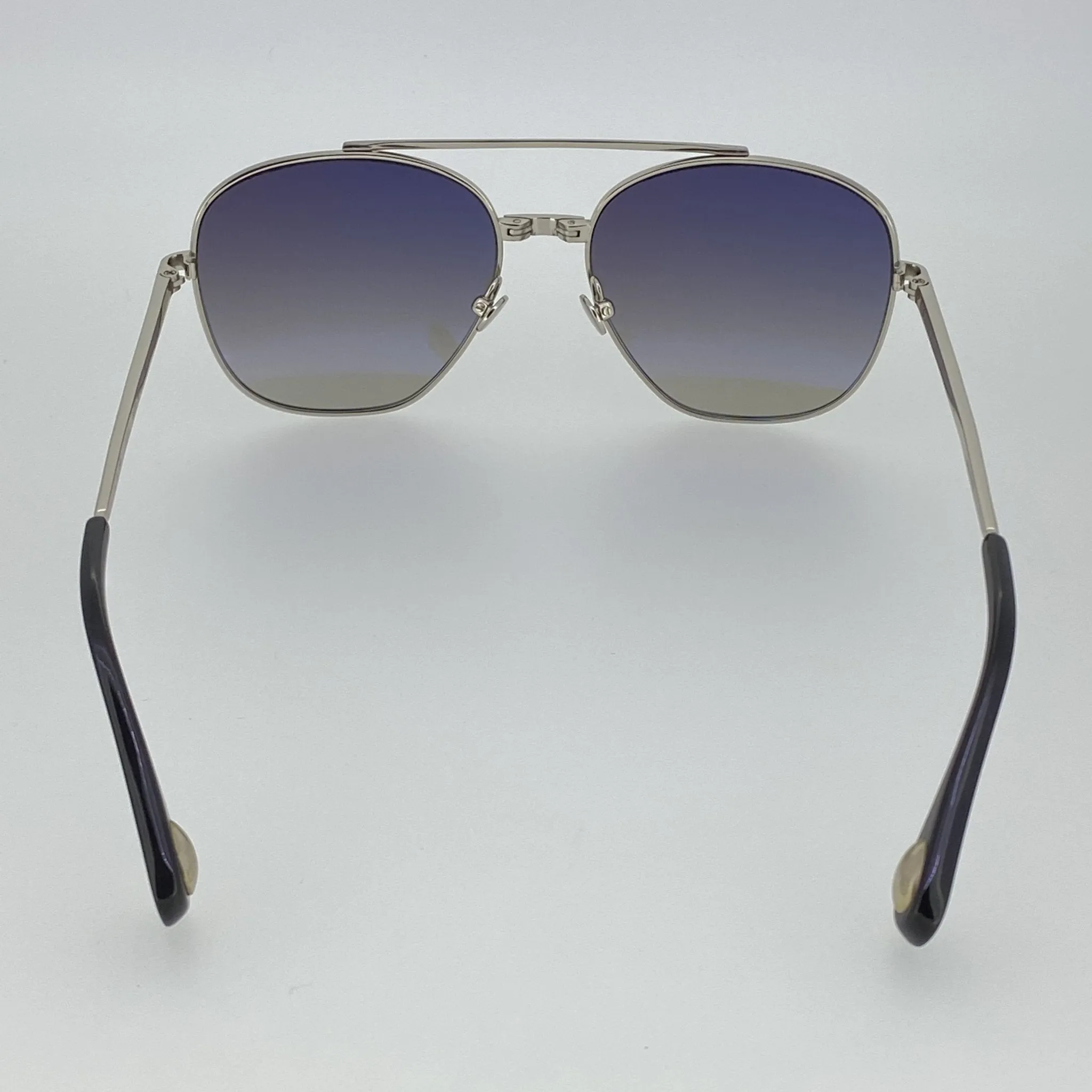 Ann Demeulemeester Men's Sunglasses Silver and Gray AD12C1SUN