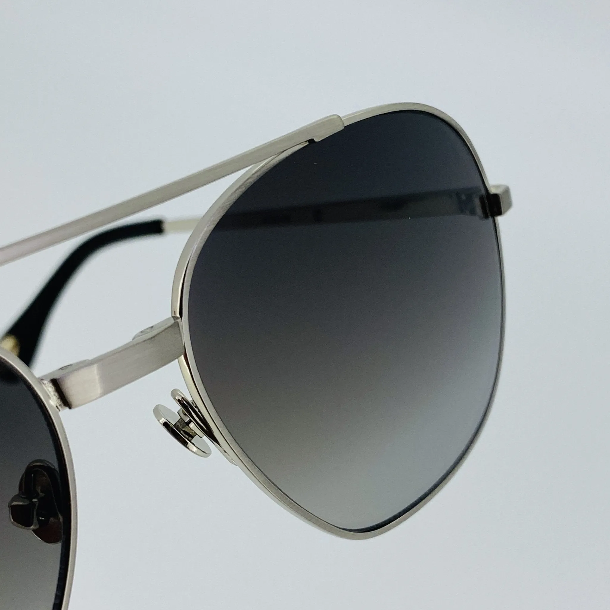 Ann Demeulemeester Men's Sunglasses Silver and Gray AD12C1SUN