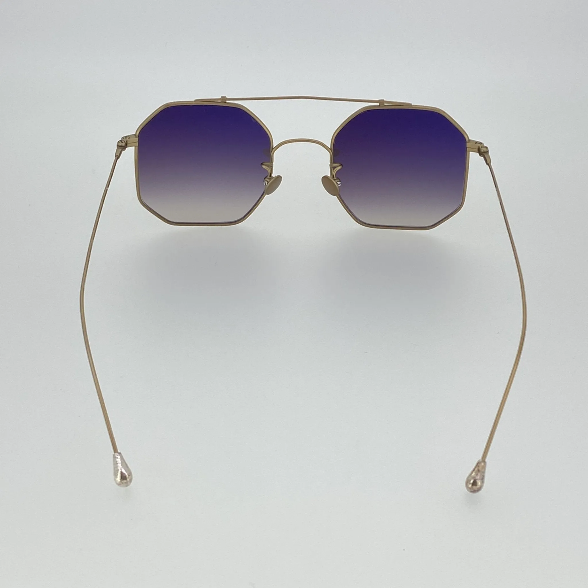 Ann Demeulemeester Sunglasses Square Bronze and Grey