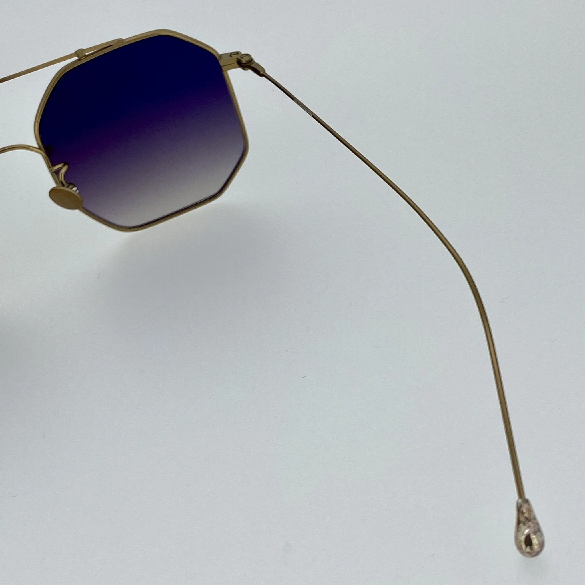 Ann Demeulemeester Sunglasses Square Bronze and Grey