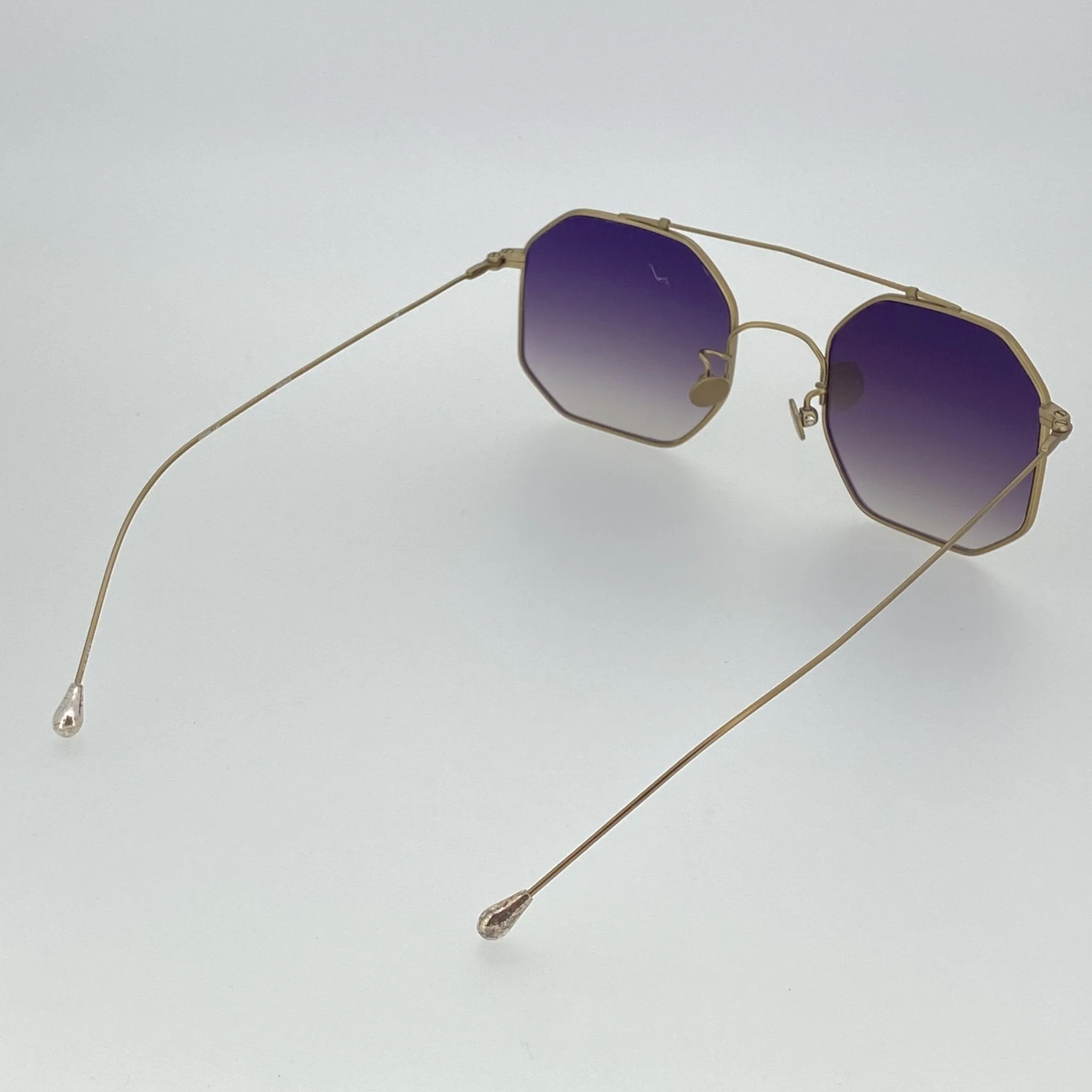 Ann Demeulemeester Sunglasses Square Bronze and Grey
