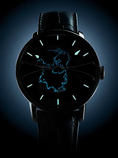 Arnold & Son Globetrotter Platinum Limited Edition Watch