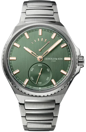 Arnold & Son Longitude Titanium Fern Green Watch