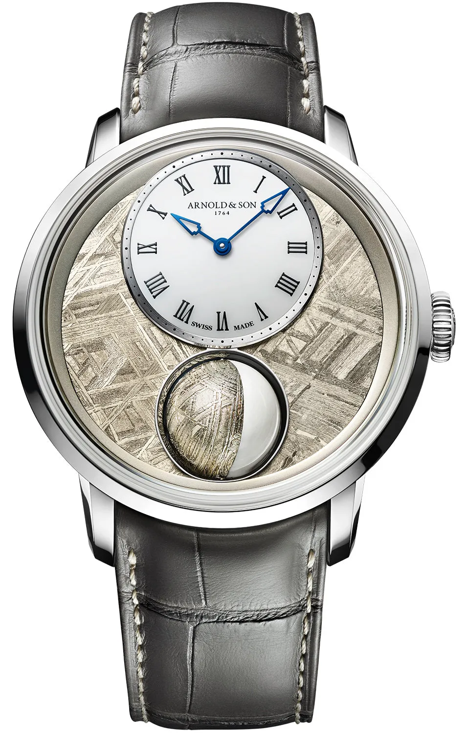 Arnold & Son Luna Magna Platinum Meteorite Limited Edition Watch