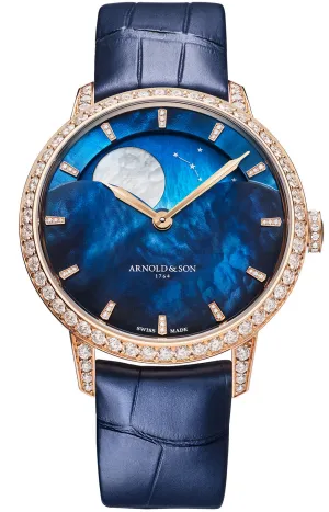 Arnold & Son Perpetual Moon 38 Rose Gold Watch