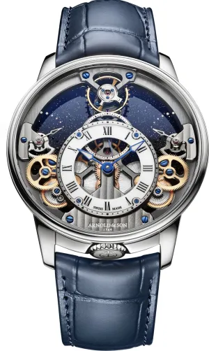 Arnold & Son Time Pyramid 42.5 Platinum Watch
