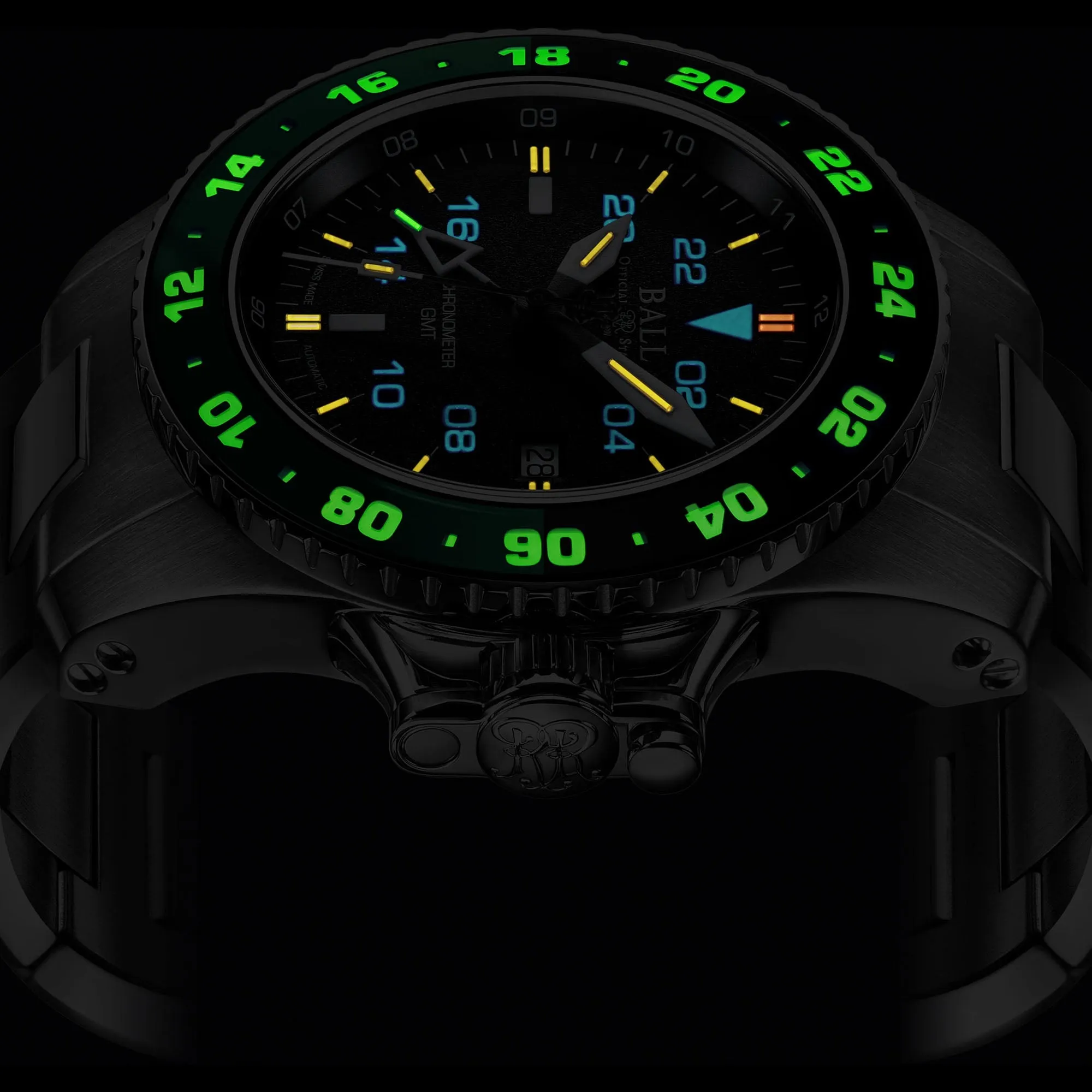 Ball Engineer Hydrocarbon AeroGMT II Men's Black Watch DG2018C-S11C-BK