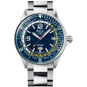 Ball Engineer Master II Diver Worldtime Men's Blue Watch DG2232A-SC-BE