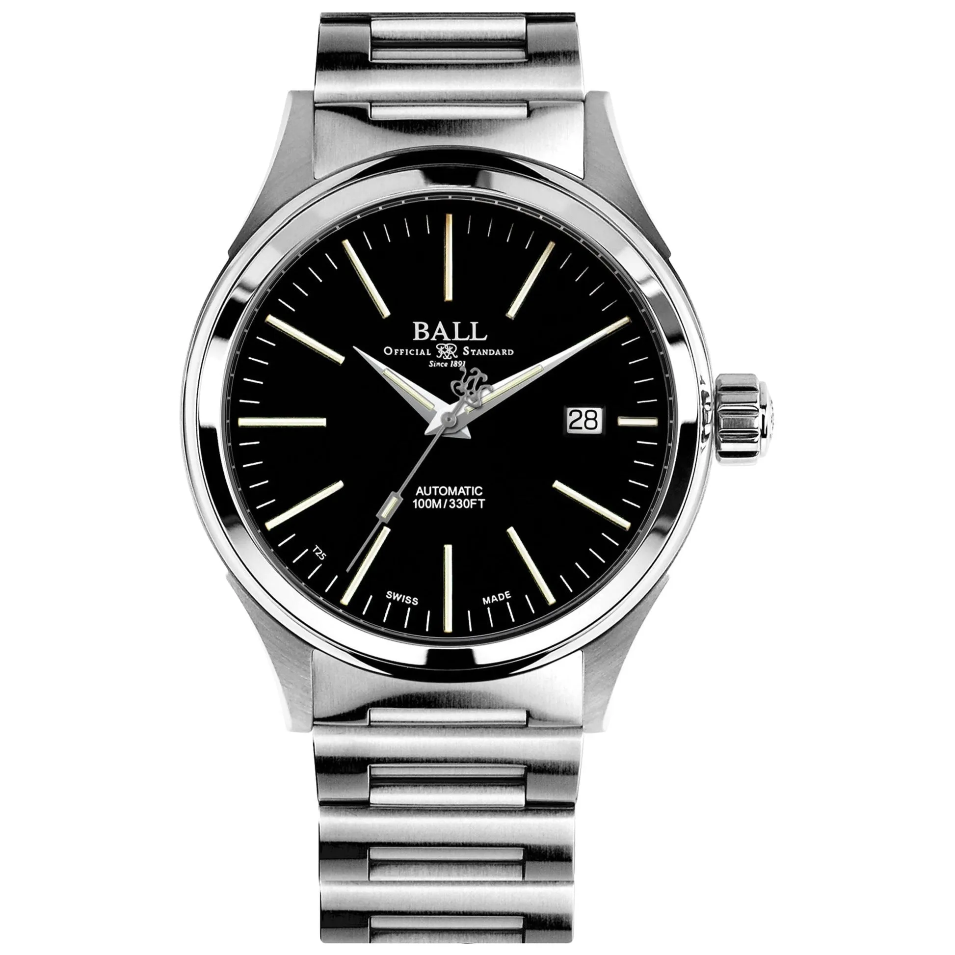 Ball Fireman Enterprise Men's Black Watch NM2098C-S20J-BK