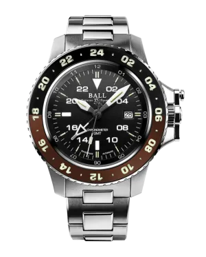 Ball Men's Watch Engineer Hydrocarbon AeroGMT II Black DG2018C-S12C-BK