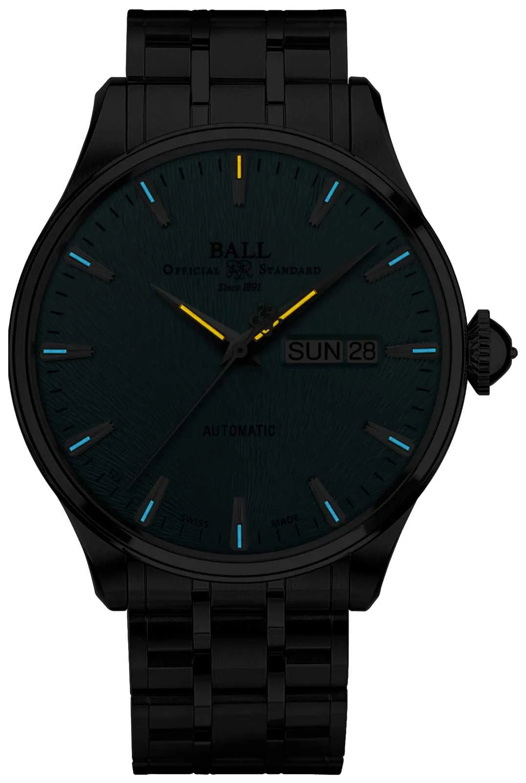 Ball Trainmaster Eternity Ice Blue Watch NM2080D-S2J-IBE