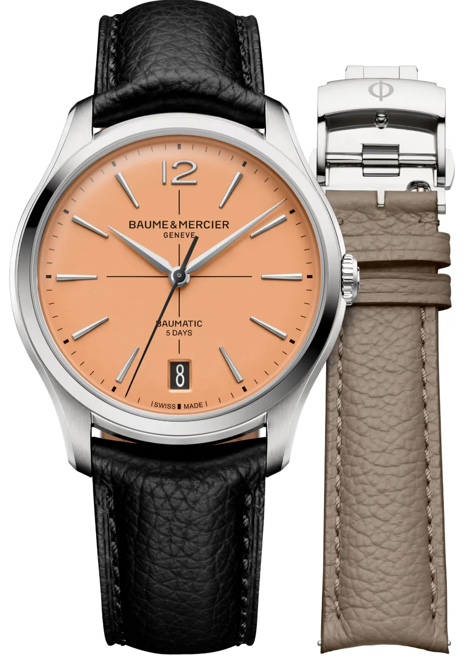 Baume et Mercier Clifton Baumatic Salmon Limited Edition Watch