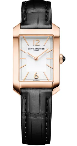 Baume et Mercier Hampton Quartz 18K Pink Gold Watch