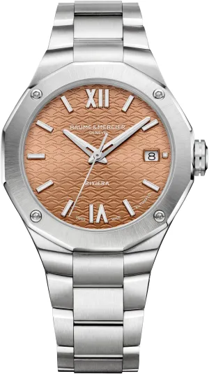 Baume et Mercier Riviera Terracotta Watch