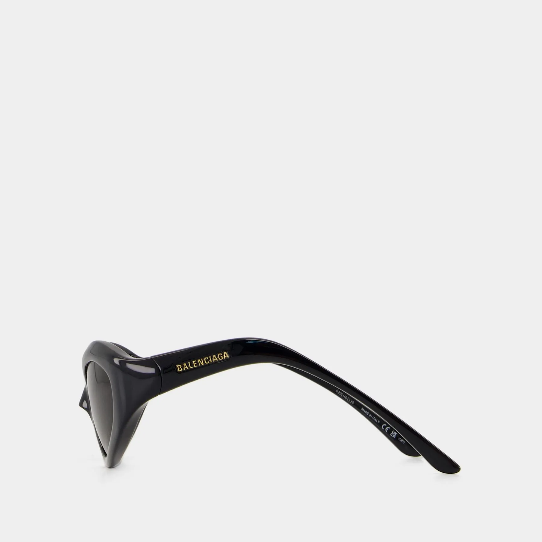 Bb0386s Sunglasses - Balenciaga - Acetate - Black