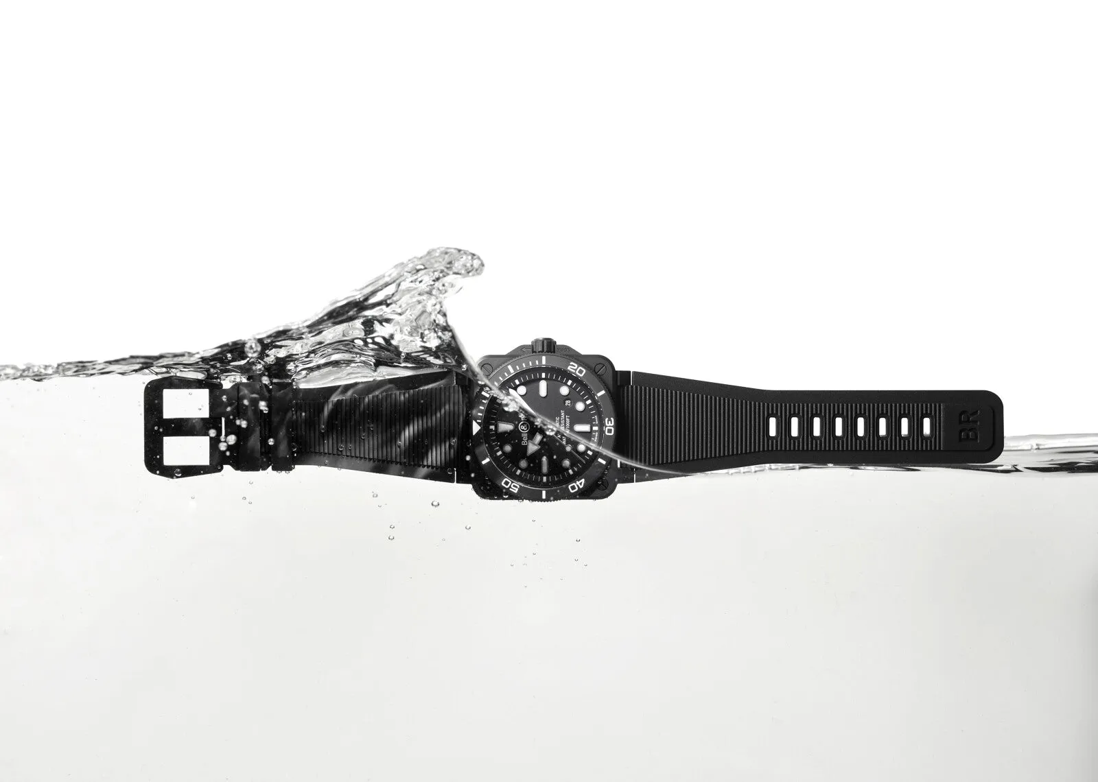 Bell & Ross BR 03 Diver Black Matt Watch