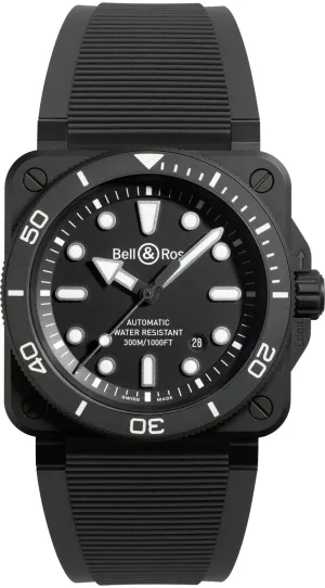 Bell & Ross BR 03 Diver Black Matt Watch