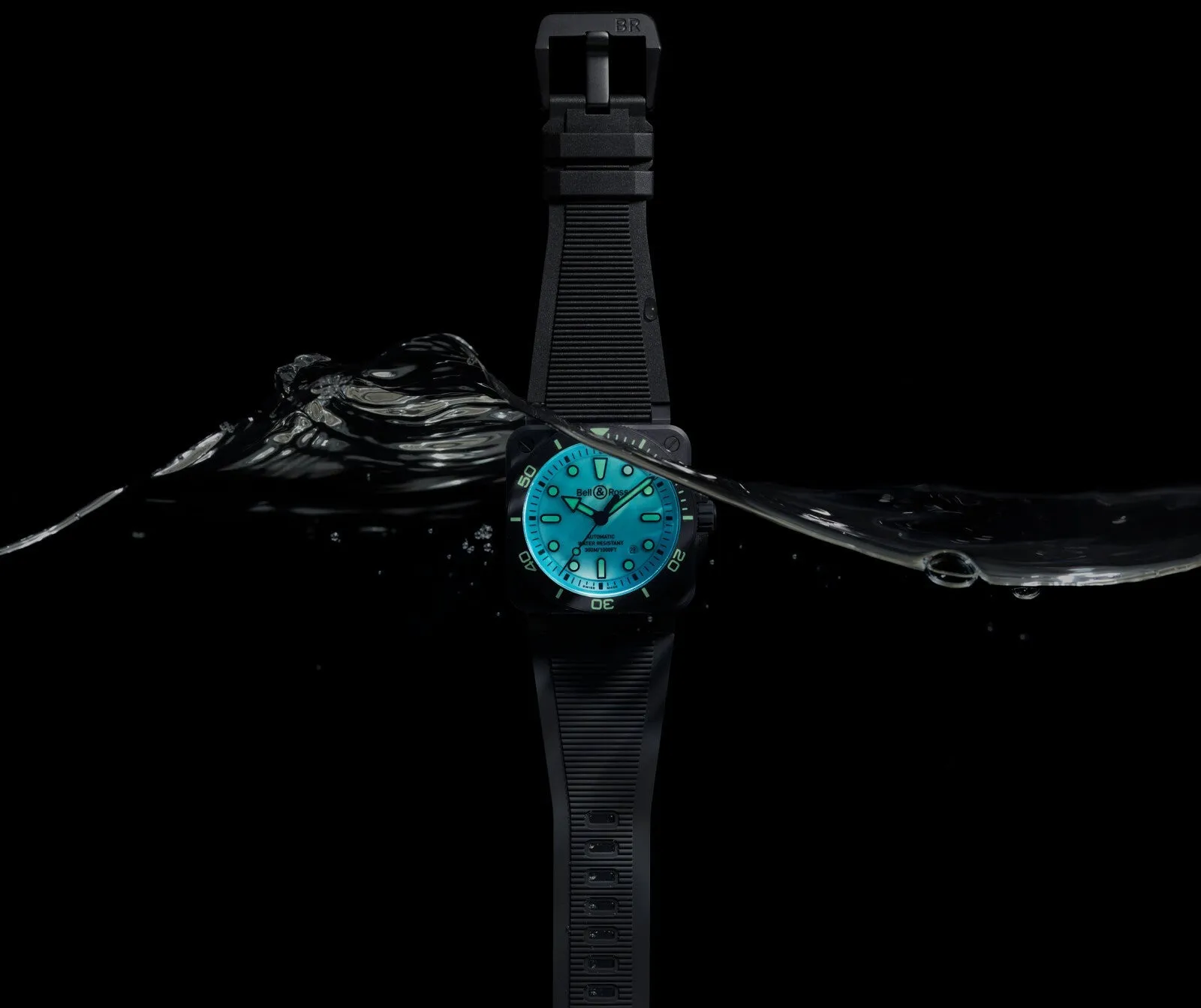 Bell & Ross BR 03 Diver Full Lum Watch