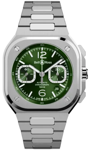 Bell & Ross BR 05 Chrono Green Bracelet Watch