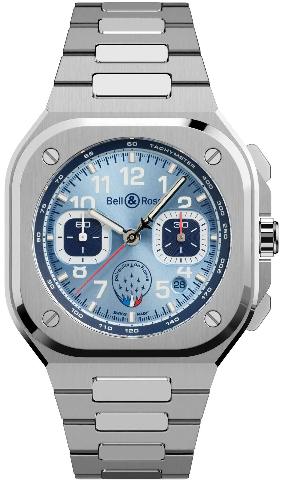 Bell & Ross BR 05 Chrono Patrouille De France Bracelet Limited Edition Watch