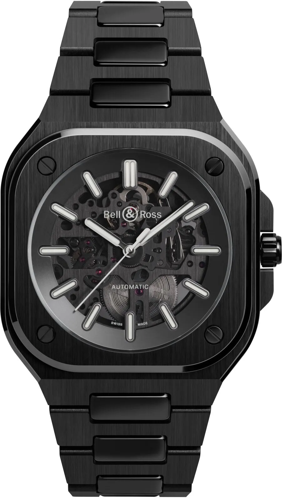 Bell & Ross BR 05 Skeleton Black Ceramic Bracelet Watch
