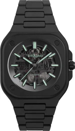 Bell & Ross BR 05 Skeleton Black LUM Ceramic Limited Edition Watch