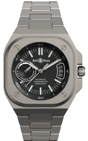 Bell & Ross BR X5 Black Titanium Bracelet Watch