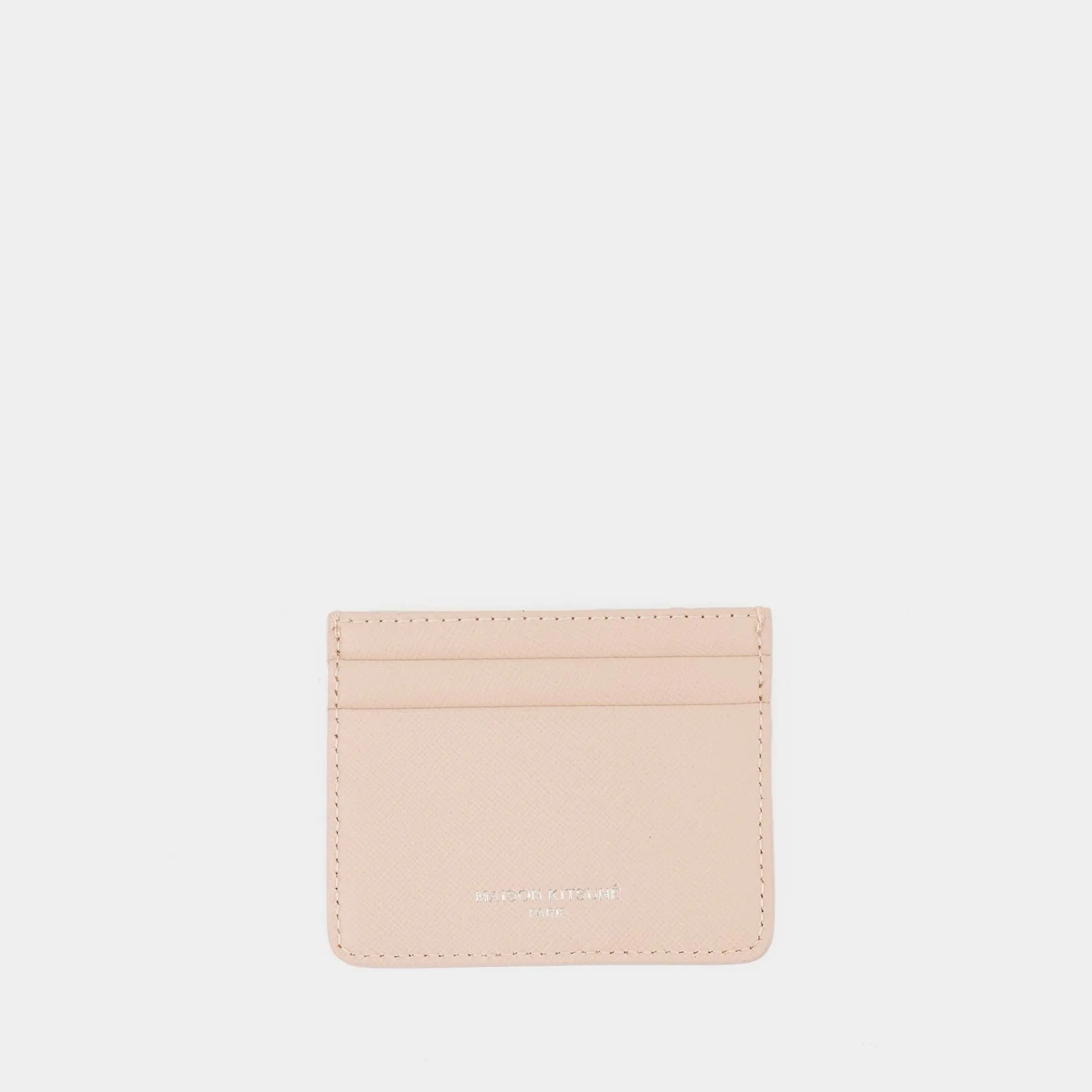 Boogie Card case - Maison Kitsune - Leather - Pink
