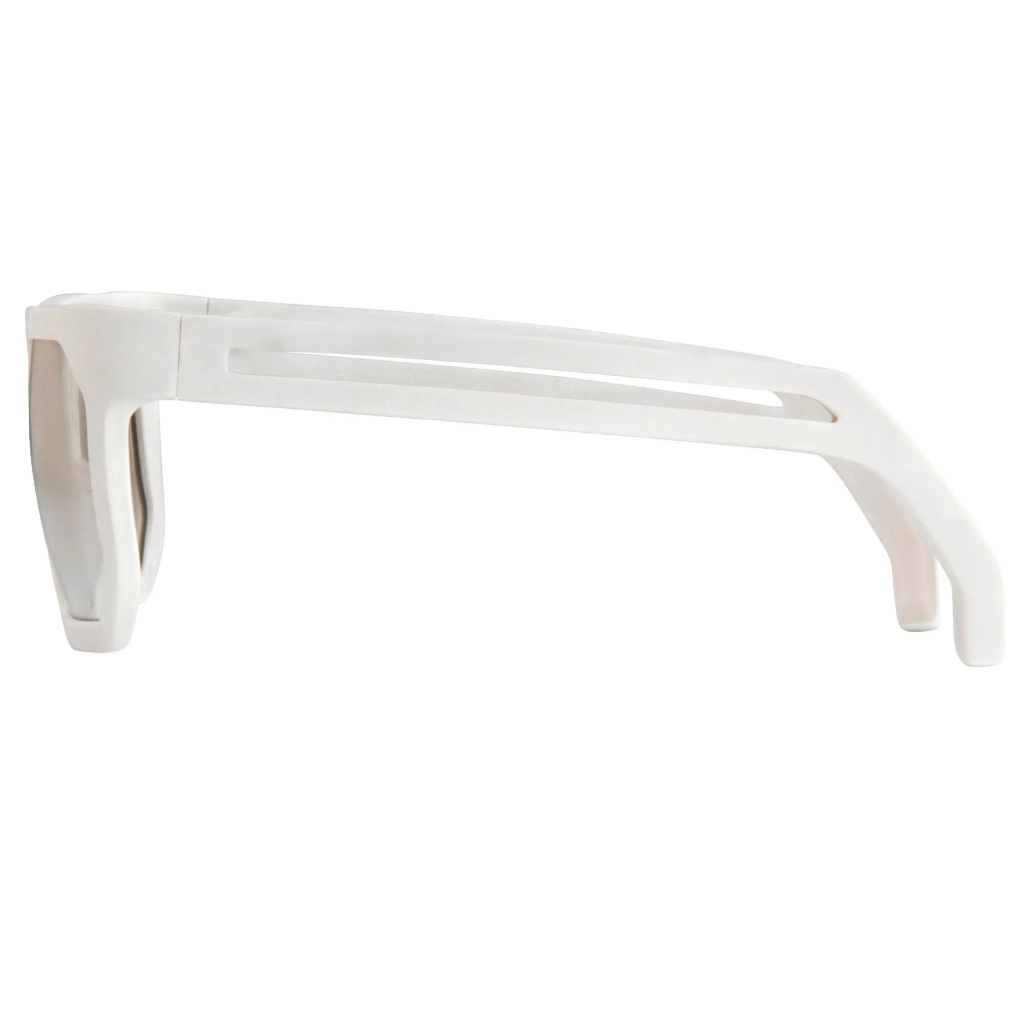 Boris Bidjan Saberi Men's Sunglasses Rectangular White BBS1C1SUN