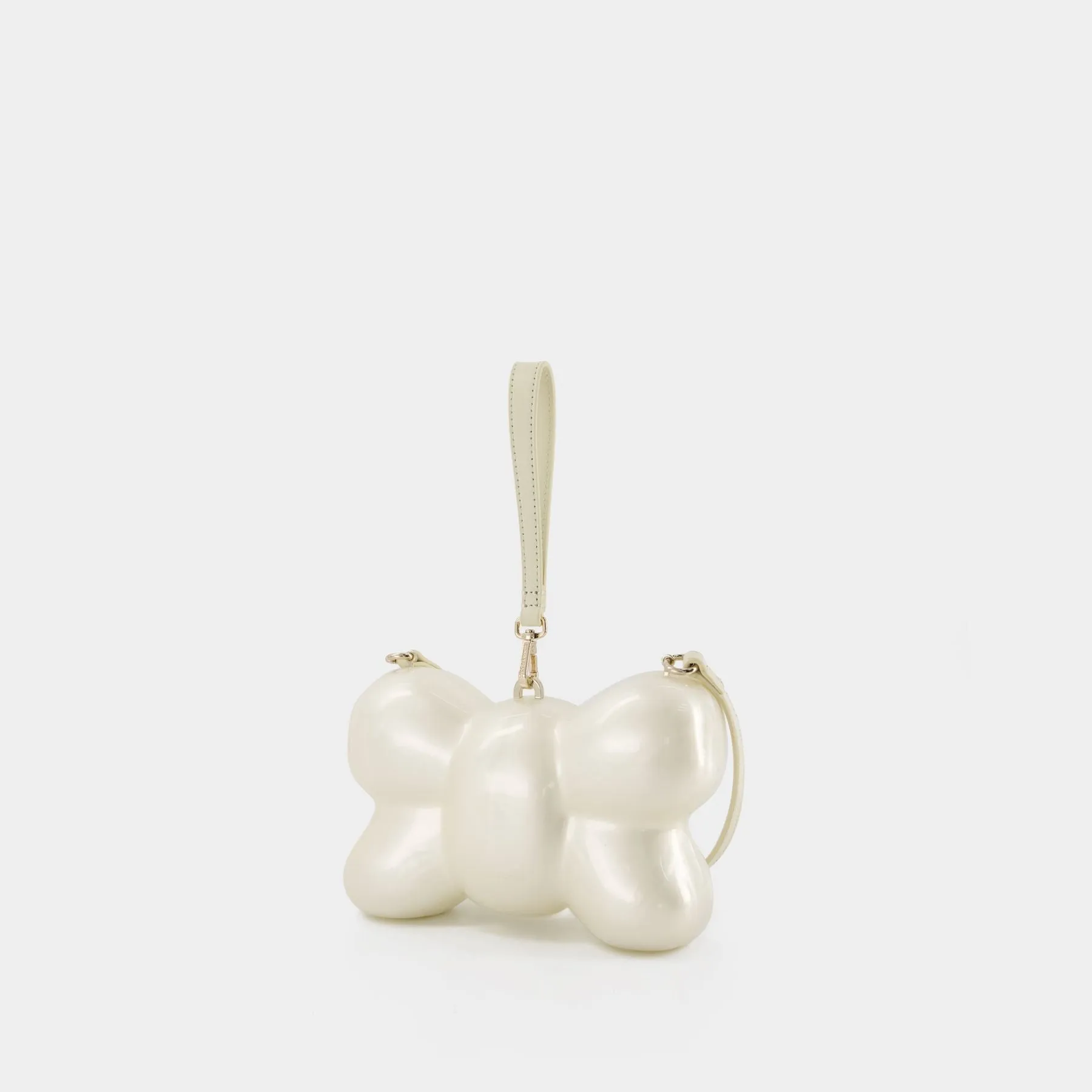 Bow Bag Crossbody - Simone Rocha - Leather - Beige