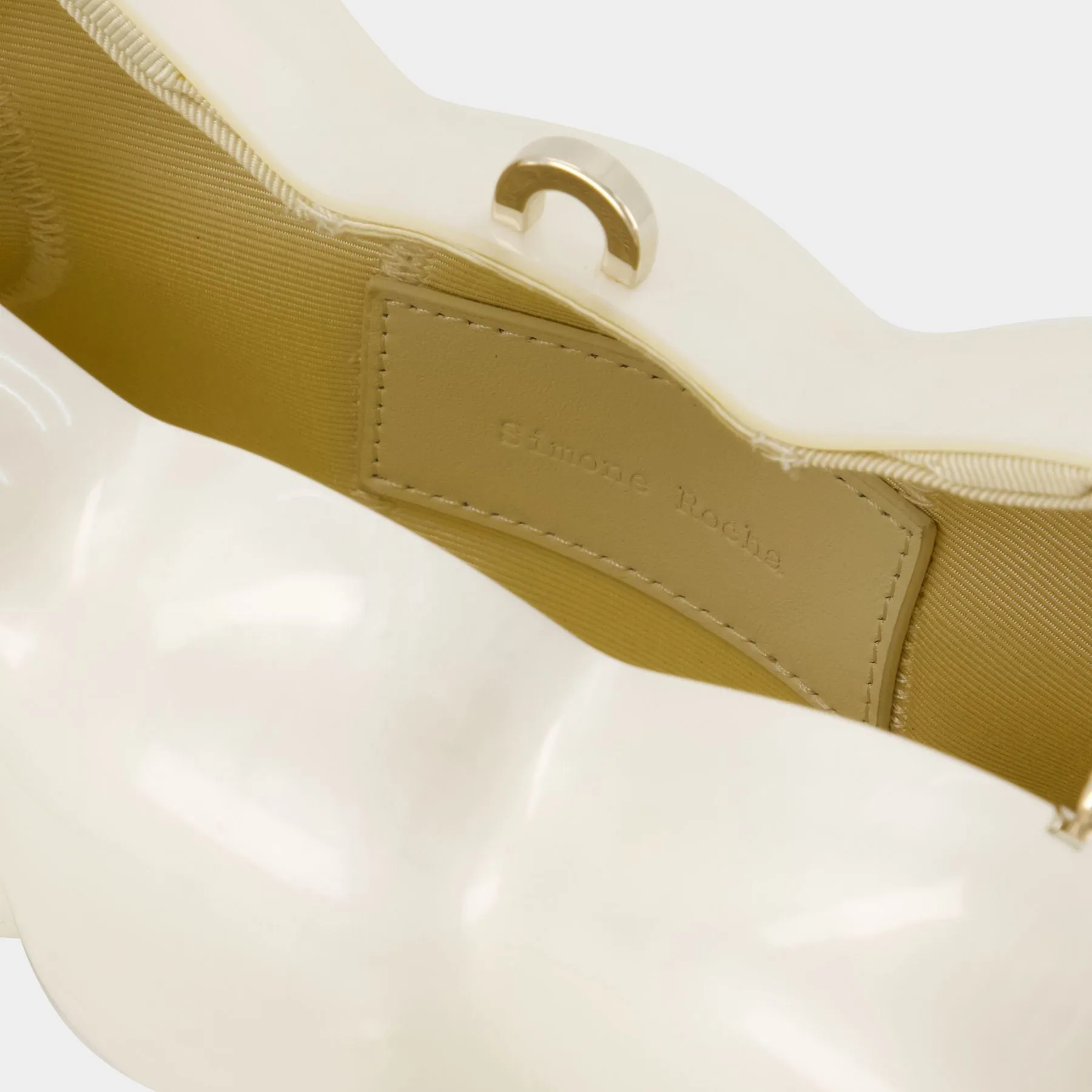 Bow Bag Crossbody - Simone Rocha - Leather - Beige