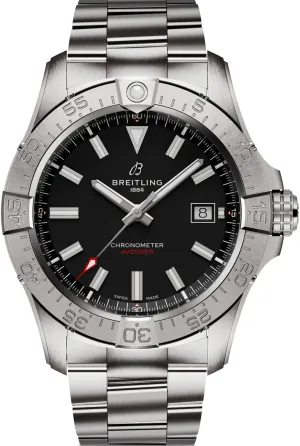 Breitling Avenger Automatic 42 Black Bracelet Watch