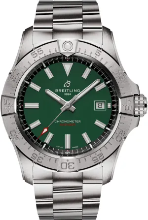 Breitling Avenger Automatic 42 Green Bracelet Watch