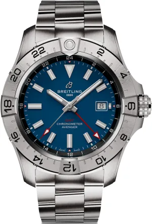 Breitling Avenger Automatic GMT 44 Blue Bracelet Watch
