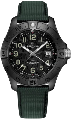 Breitling Avenger Automatic GMT 44 Night Mission Watch