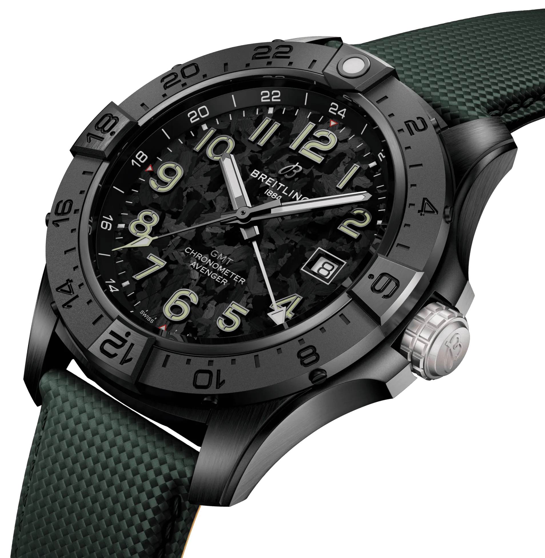 Breitling Avenger Automatic GMT 44 Night Mission Watch