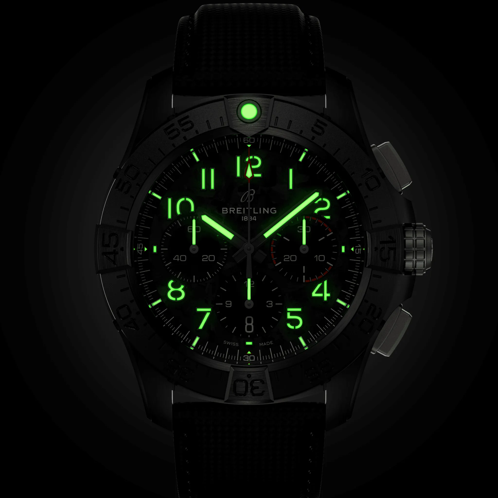Breitling Avenger B01 Chronograph 44 Night Mission Carbon Watch