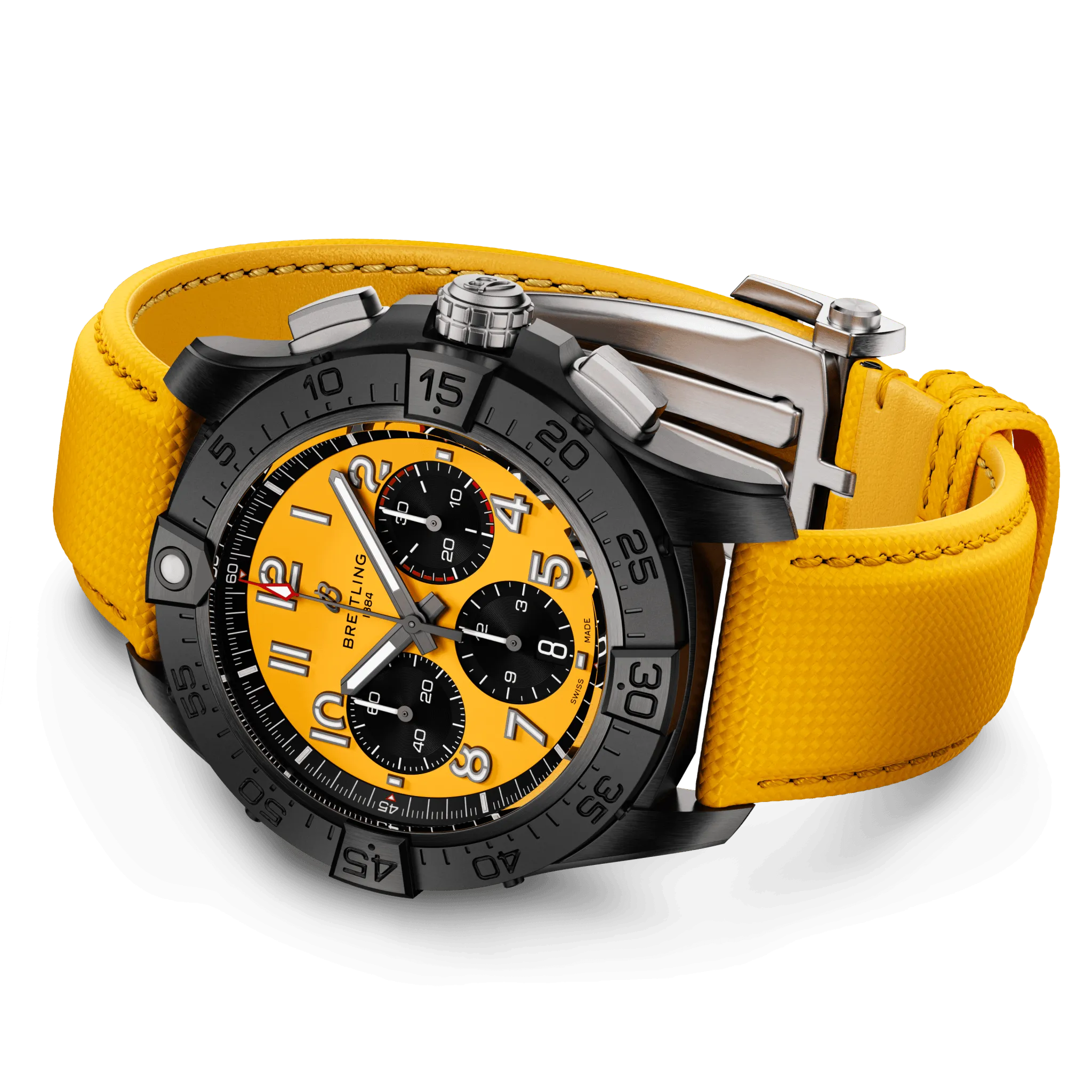 Breitling Avenger B01 Chronograph 44 Night Mission Yellow Watch